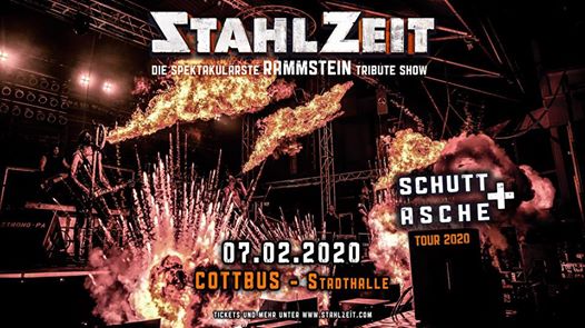 STAHLZEIT in Cottbus [DE] + Stadthalle