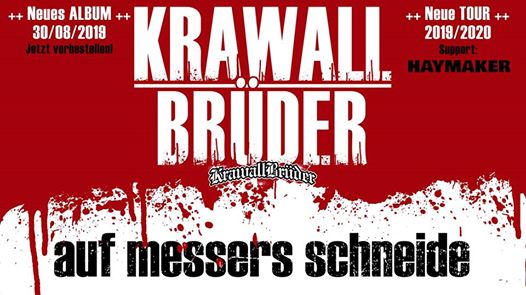 KrawallBrüder - Auf Messers Schneide Tour 2020 - Magdeburg