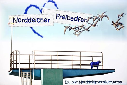 Hoffnung - auf eine Wiedereröffnung des Freibades Norden/Norddeich