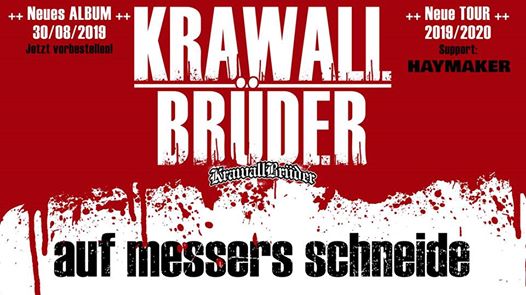 KrawallBrüder - Auf Messers Schneide Tour 2020 - Cham
