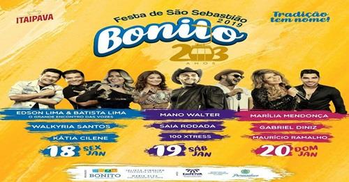 203ª Festa de São Sebastião de Bonito/PE 2019